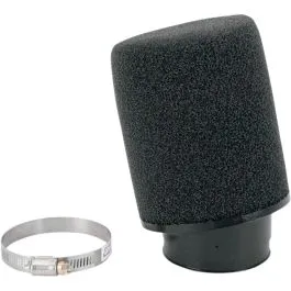 UNI FILTER UP-6275SA CLAMP-ON SNOWMOBILE POD FILTER 15° ANGLE BLACK